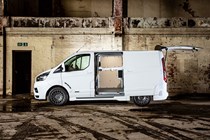 2018 Ford Transit Custom MS-RT review - side door and boot open