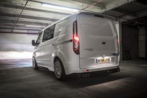 Ford Transit Custom M-Sport review - rear view