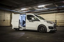 Ford Transit Connect M-Sport review - side view with door open