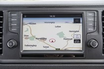 VW Crafter long-term test review - infotainment screen