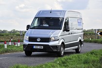VW Crafter long-term test review - cross-wind assist