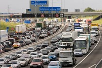 Busy M25 motorway - a challenge for any driver