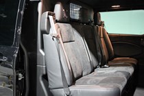 Ken Block limited edition Ford Transit Custom review - rear seats
