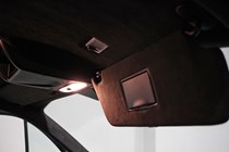 Ken Block limited edition Ford Transit Custom review - Alcantara sun visors
