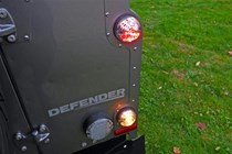 JE Engineering Land Rover Defender automatic gearbox conversion - lights