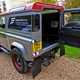 JE Engineering Land Rover Defender automatic gearbox conversion - rear