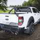 Ford Ranger M-Sport review - white, rear view