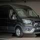 Ford Transit Guy Martin Edition review - front view, dark grey