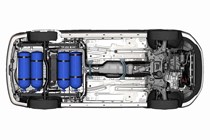 VW Caddy TGI review - gas tanks diagram