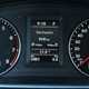VW Caddy TGI review - instrument cluster gauges