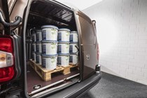 2018 Vauxhall Combo van - load area filled
