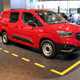 Vauxhall Combo at the IAA 2018 - front view, red, crewvan