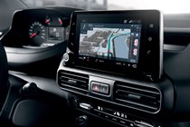 2018 Peugeot Partner van - touchscreen
