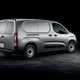2018 Peugeot Partner van - rear view LWB, silver