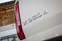 Mercedes X-Class X 350 d V6 pickup review - badge