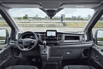 2019 Ford Transit facelift - cab interior, dashboard, seats