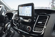 2019 Ford Transit facelift - central touchscreen