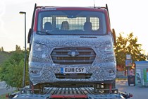 2019 Ford Transit facelift, spy shot, front view