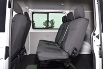 VW Transporter Edition kombi review, rear seats, comfort