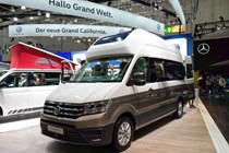 VW Grand California 600 at Dusseldorf Caravan Salon