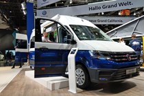 VW Grand California 680 at the Dusseldorf Caravan Salon 2018