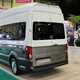 VW Grand California campervan makes UK debut at CCM Show 2019 - rear view on show stand