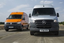Mercedes Sprinter vs VW Crafter twin-test review