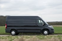 Citroen Relay - best large 3.5t vans for mpg