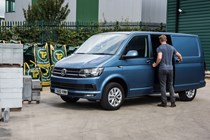 VW vans with AEB technology - Transporter