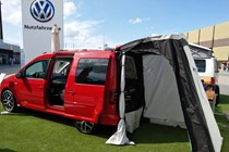 VW Caddy Life Beach campervan