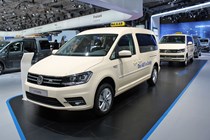 VW e-Caddy Maxi taxi - world debut for small electric van at IAA 2018
