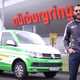 VW Transporter takes on the Nurburging - Rob Austin, racing driver, famous sign