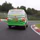 VW Transporter takes on the Nurburging - on track, rear view