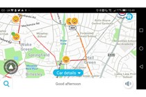 What is Waze? Android version shown