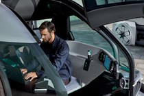 Renault EZ-Pro leader pod with concierge on board