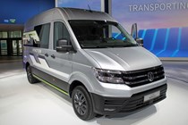 VW Crafter HyMotion concept at the 2018 IAA Commercial Vehicles show