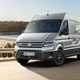 VW Crafter HyMotion concept - front view, outside