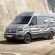 VW Crafter HyMotion concept - parked by dam
