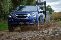 2018 Isuzu D-Max in mud