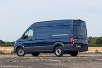The Volkswagen Crafter rear view