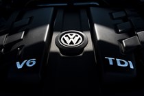 The VW Amarok's V6 twin-turbo diesel engine has 258hp