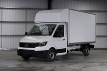 VW Crafter Engineered To Go Luton conversion - front view