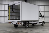 VW Crafter Engineered To Go Luton - rear view