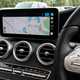 Waze running on Mercedes-Benz via CarPlay