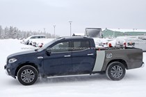 Mercedes X-Class extended load bed prototype made from X 350 d and X 250 d