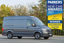 Bestselling vans 2020 -VW Crafter 2021 award winner