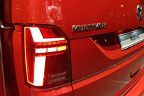 2019 VW Transporter T6.1 facelift - reveal event in Wolfsburg, new LED rear lights with T design