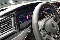 2019 VW Transporter T6.1 facelift - reveal event in Wolfsburg, Digital Cockpit instrument cluster, dials, gauges
