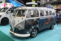 Campervans at the 2019 Caravan, Camping and Motorhome Show