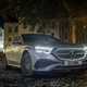 Mercedes E-Class, silver, front three-quarters, static